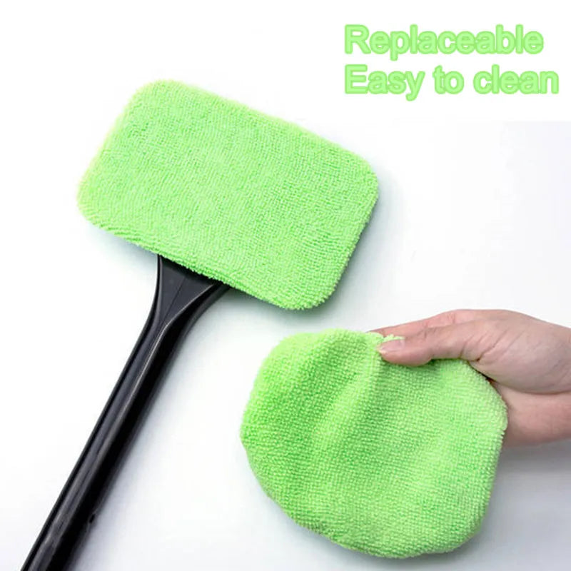 Brosse de nettoyage pour vitres de voiture, outil de lavage pare-brise.